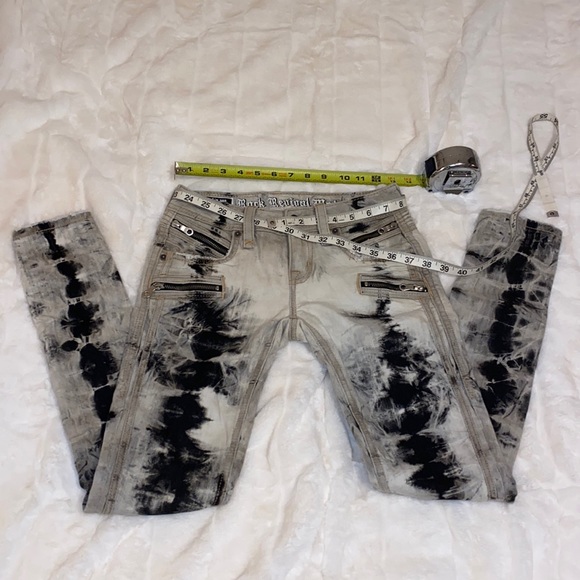 Rock Revival Moto Jeans Cladelle Size 24 New without Tags Exc Condition - Picture 5 of 16